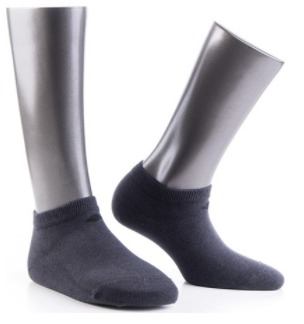%13 Gümüş Patik Füme Çorap